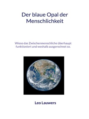 cover image of Der blaue Opal der Menschlichkeit